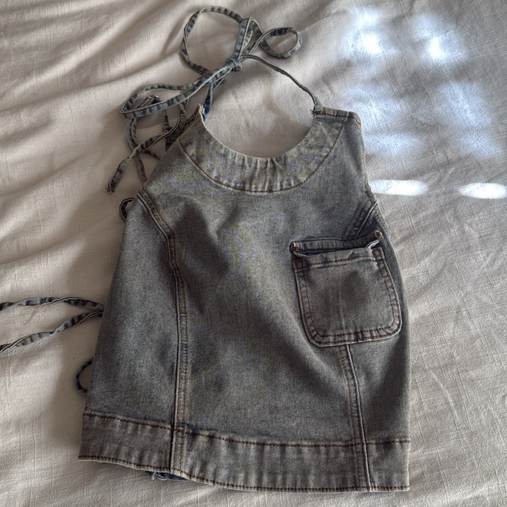 Denim Two Piece - Picture 4 of 6